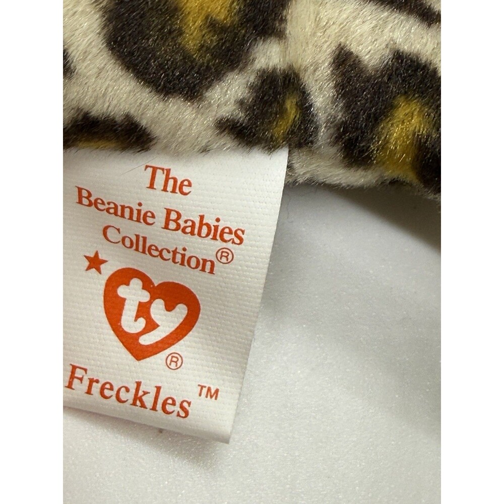 Ty Beanie Babies Freckles the Leopard Plush 1996 Retired Collectible Plush Toy - Picture 7 of 13